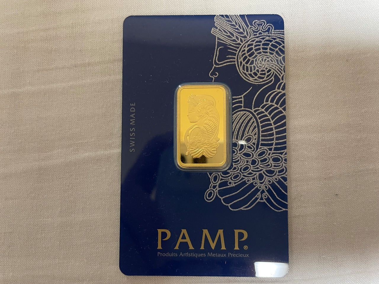PAMP Suisse 純金インゴット 10g K24 999.9 ゴールドバー ブリスターパック付