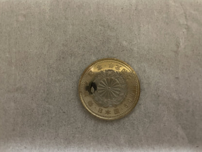 即位　500円　記念硬貨